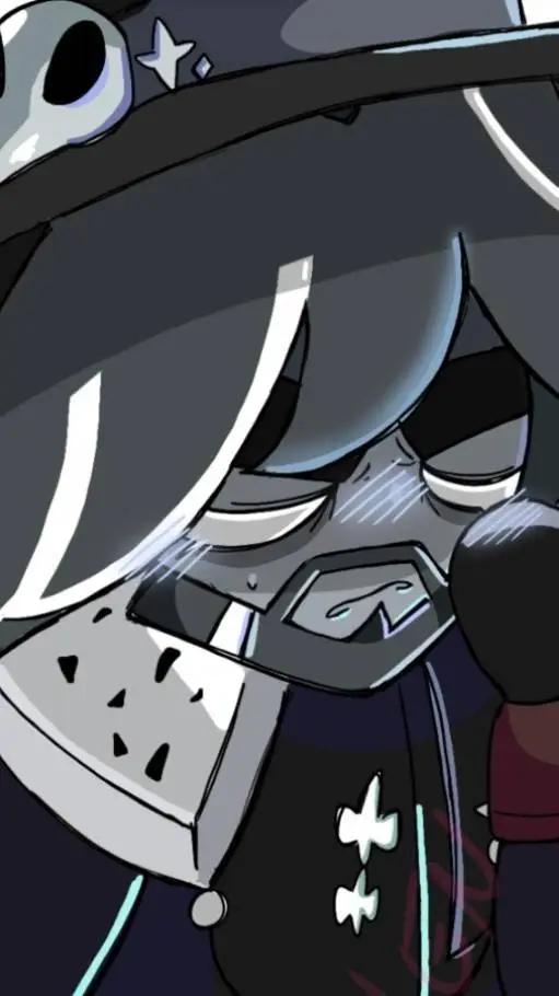 ai character: charcoal cookie  background