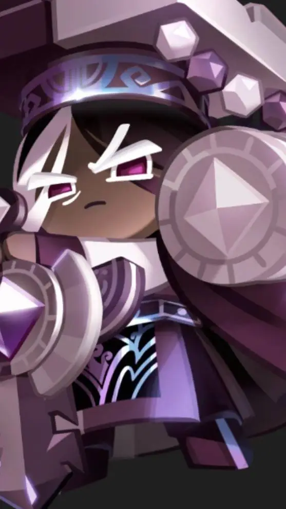 ai character: dark cacao cookie  background