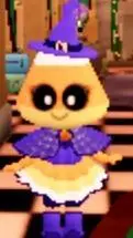 ai character: candy  background