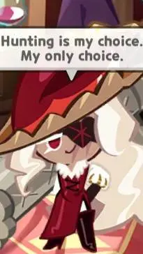 ai character: tarte tatin Cookie background