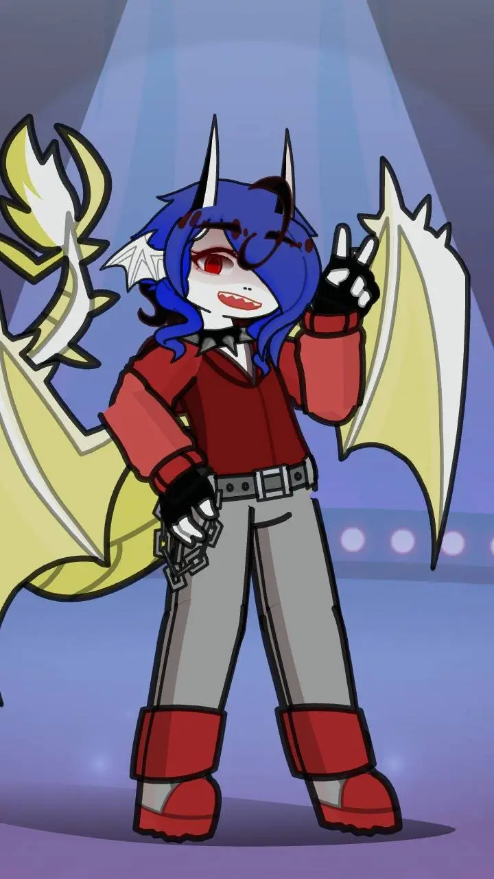 ai character: daffodil dragon background