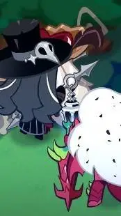 ai character: patya saw what  background