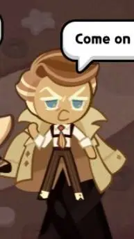 ai character: almond cookie  background