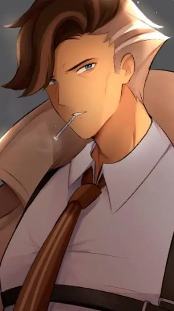 ai character: almond cookie  background