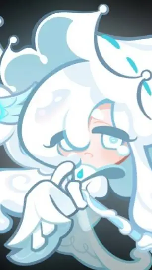 ai character: first milk cookie  background