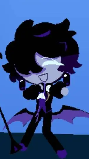 ai character: black sapphire  background