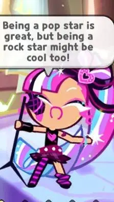 ai character: shining glitter background