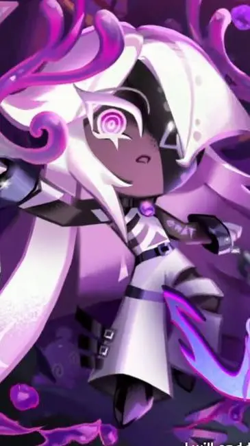 ai character: venom dough cookie background