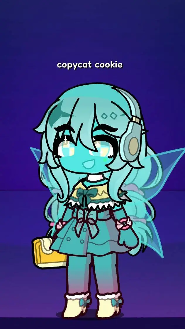 ai character: copycat cookie  background