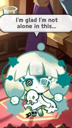 ai character: pom pom dough  background