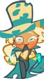 ai character: roguefort cookie  background