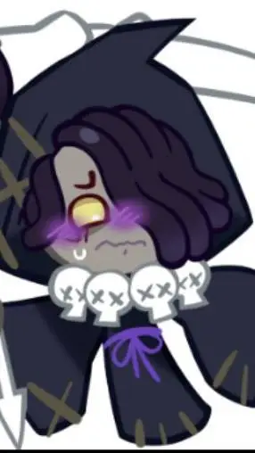 ai character: licorice cookie  background