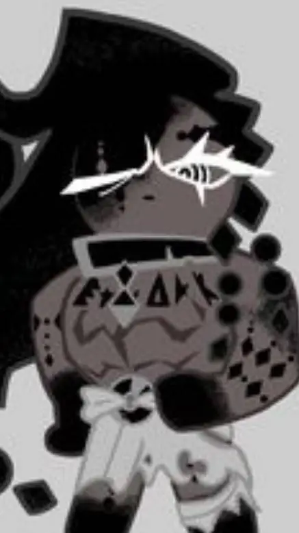 ai character: mold dough cookie  background