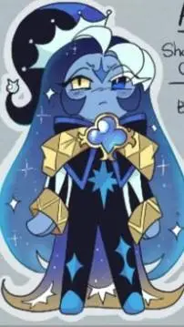ai character: shadow milk cookie background