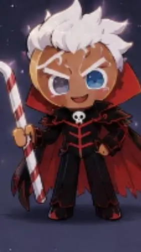 ai character: gingerbrave  background