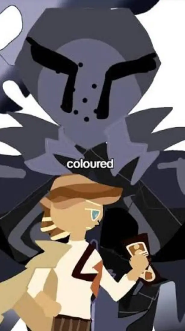 ai character: almond cookie  background