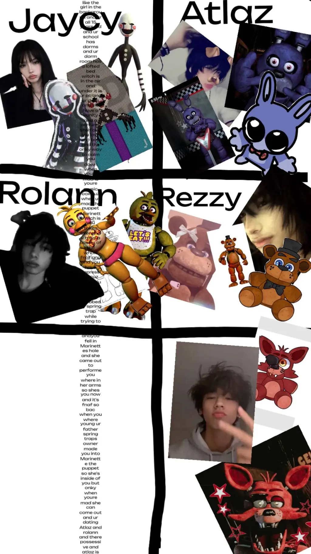 ai character: FNAF 2222222 background