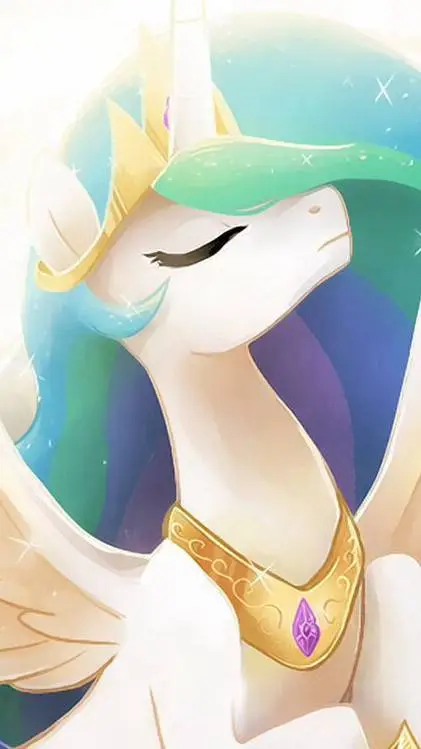 ai character: Princesa Celestia background