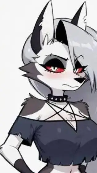 ai character: Luna🐺 background