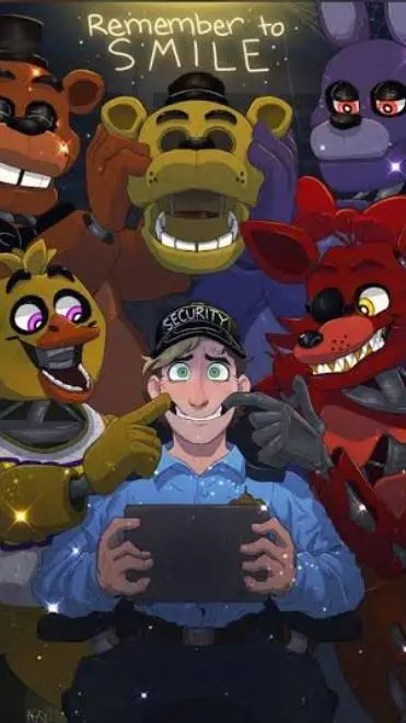 ai character: FNAF PT-BR background