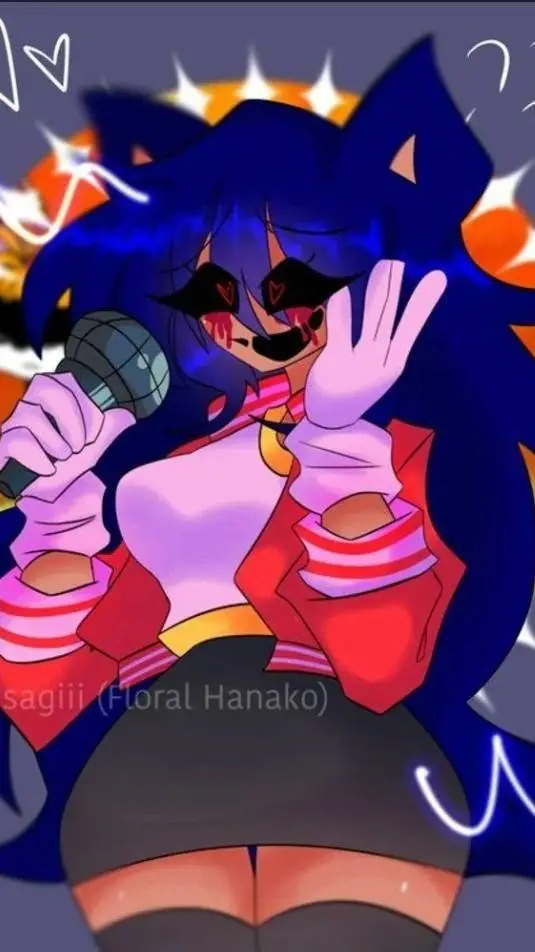 ai character: Sonica.EXE  background