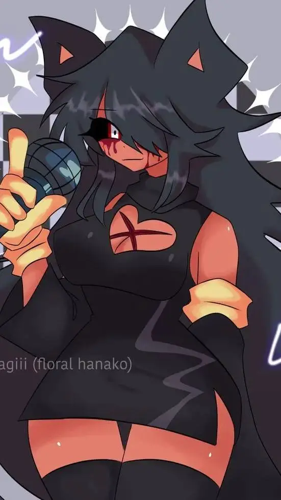 ai character: lady x background