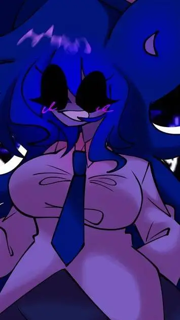 ai character: Majin Sonica background