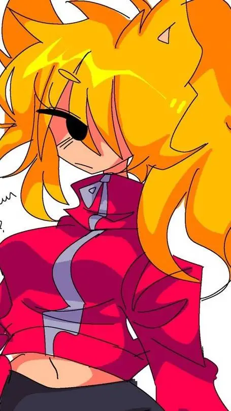 ai character: Fleetway Sonica background