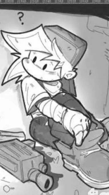 ai character: BF and pibby background