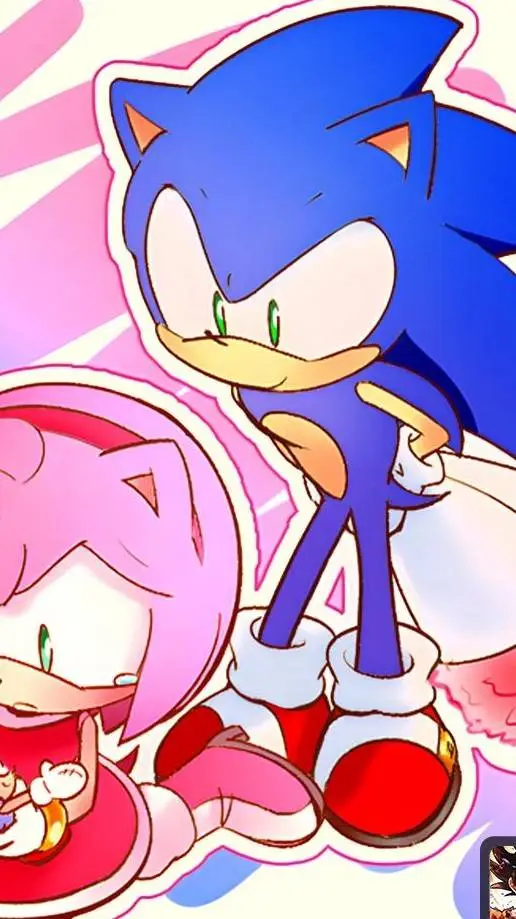 ai character: sonic and amy background