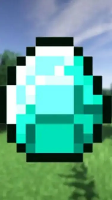 ai character: Diamond background