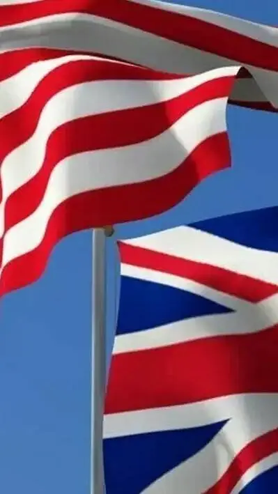 ai character: America and UK  background