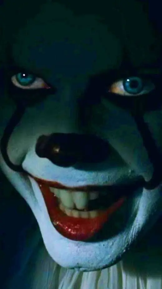 ai character: pennywise  background