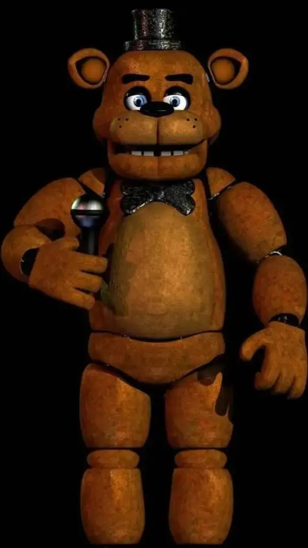ai character: Freddy fazbear  background
