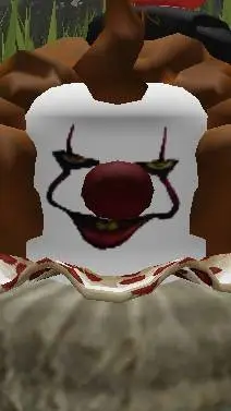 ai character: Pennywise  background