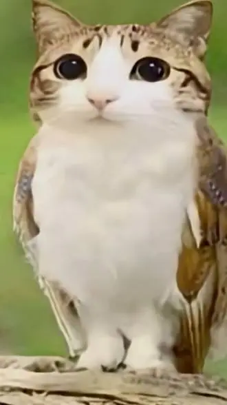 ai character: meowl background