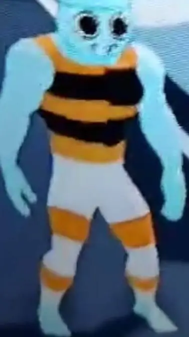 ai character: Vee x astro background