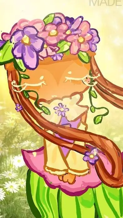 ai character: Dw Easter! 🐰🧺 background