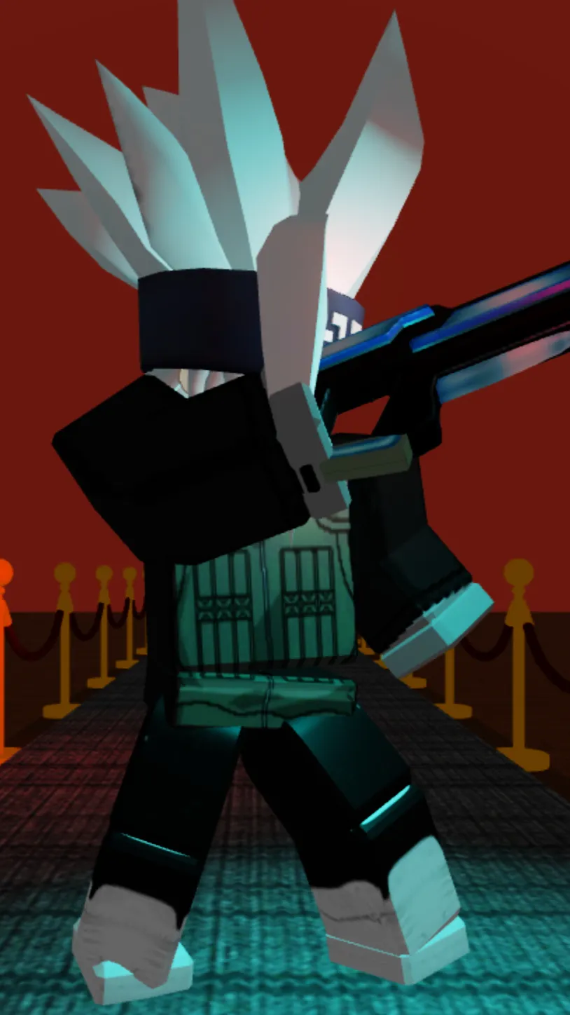 ai character: Roblox spy agent background