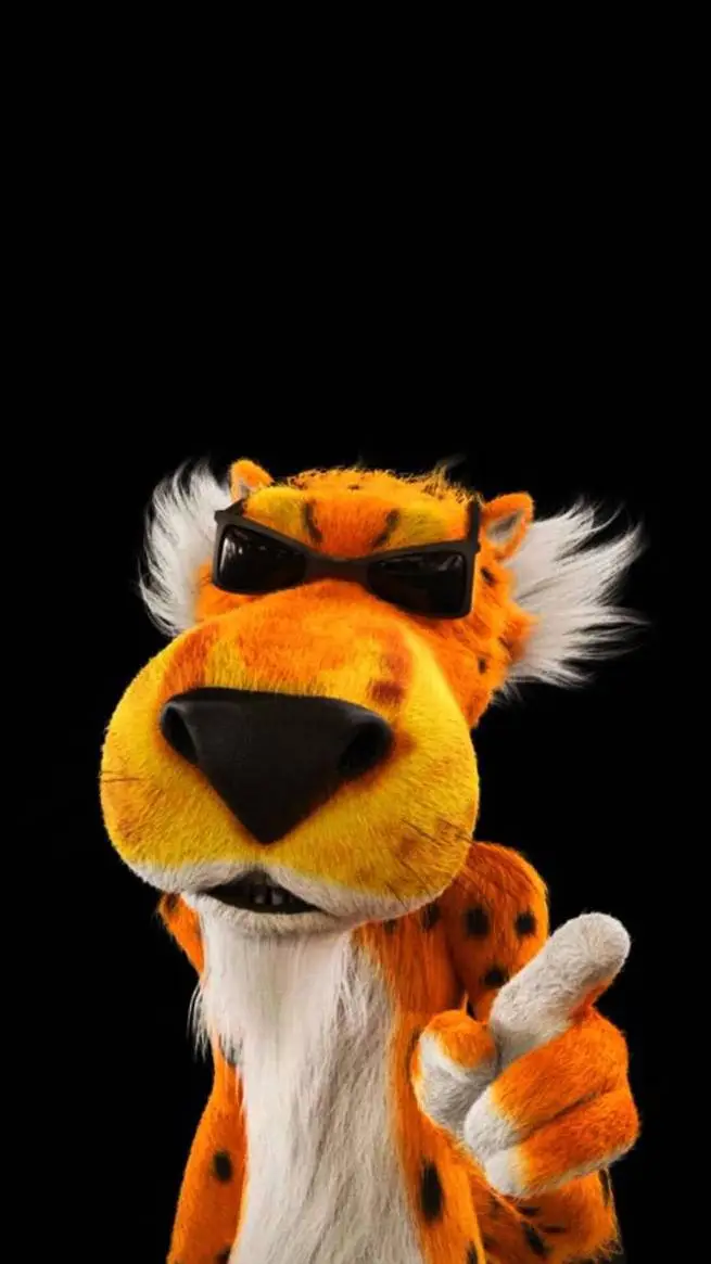 ai character: cheetos  background