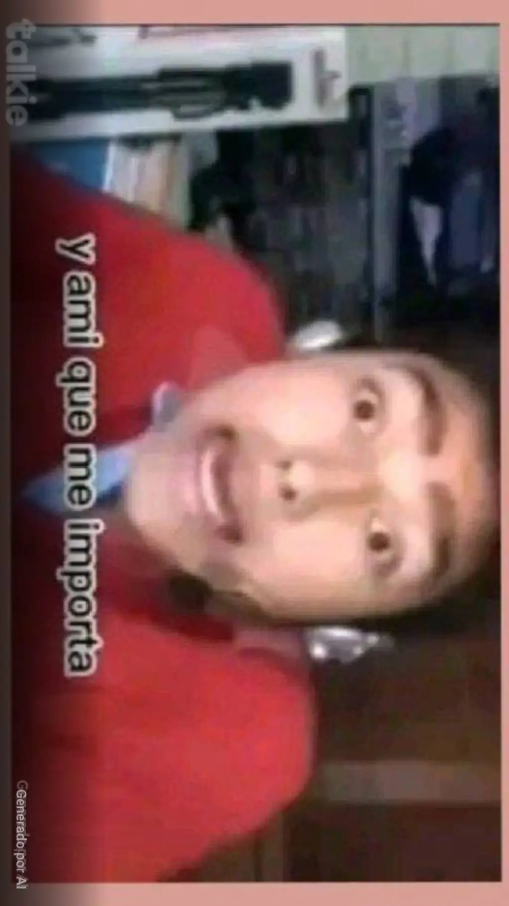 ai character: y ami que me  background