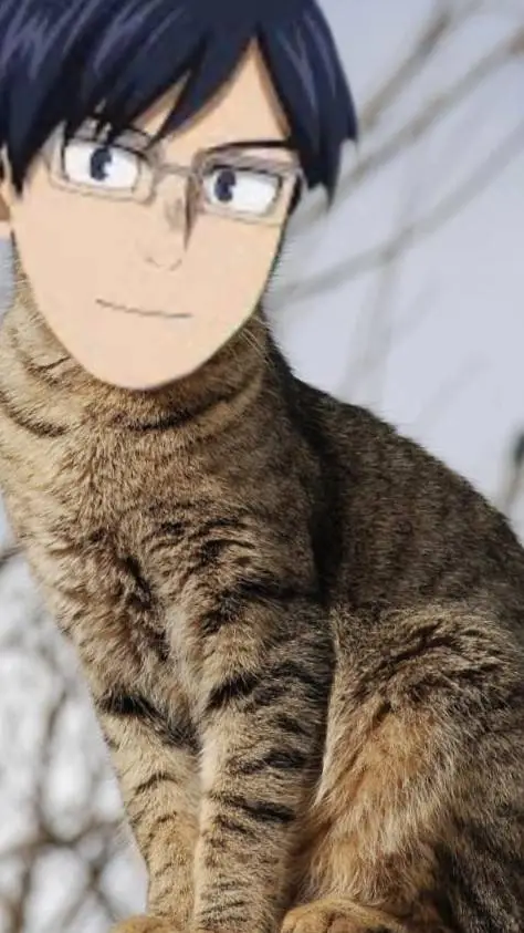 ai character: Iida cat♡ background