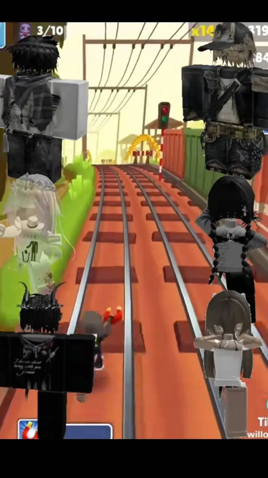 ai character: Roblox Gc background