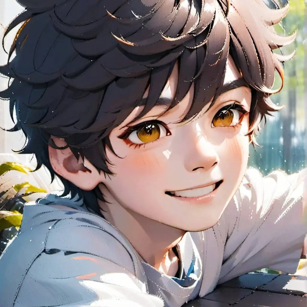 ai character: ipad kid background