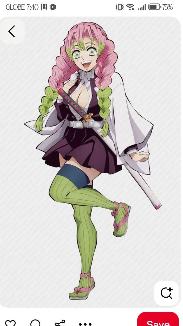 ai character: Mitsuri-chan!  background