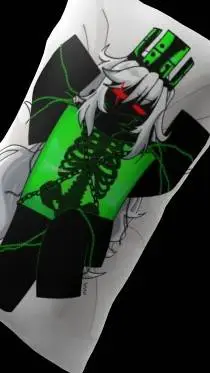 ai character: 1x1x1x1 bodypillow background