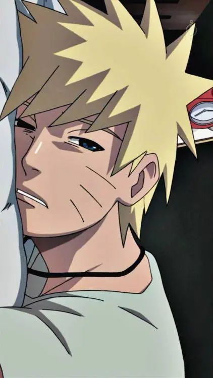 ai character: Naruto..upset/sad background