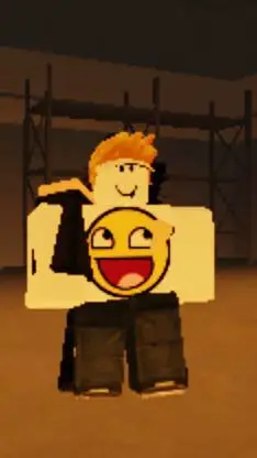 ai character: смайл background