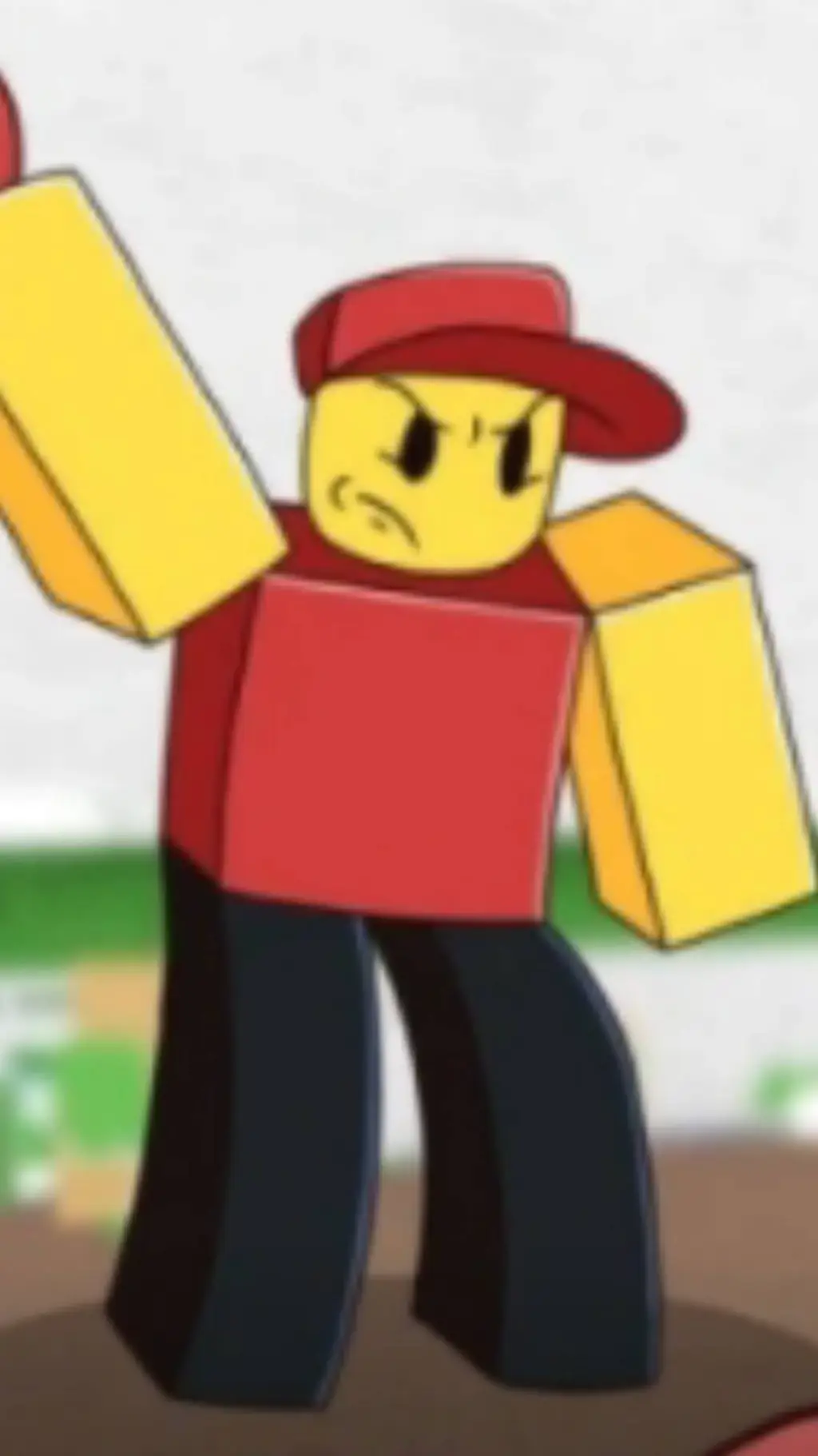 ai character: яркий плю background