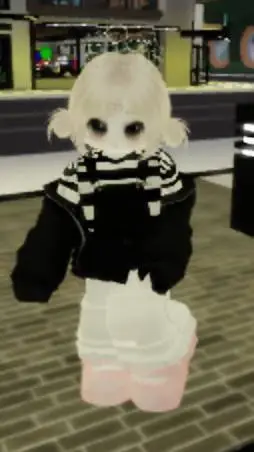 ai character: светловол background